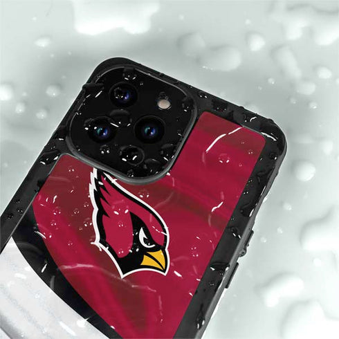 NFL Arizona Cardinals iPhone 14 Pro Max Waterproof Case