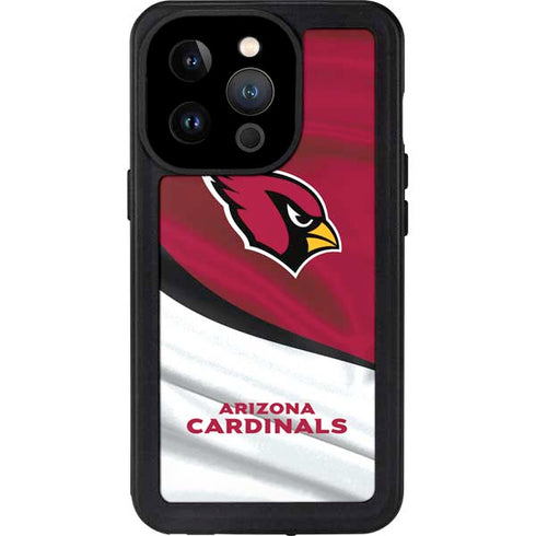 NFL Arizona Cardinals iPhone 14 Pro Waterproof Case