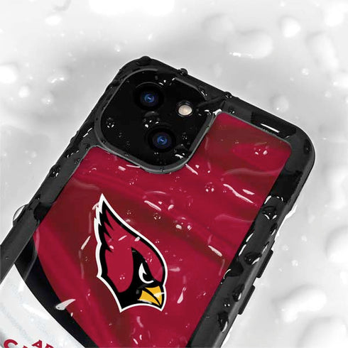 NFL Arizona Cardinals iPhone 15 Waterproof Case
