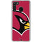 NFL Arizona Cardinals Large Logo Galaxy A21 Clear Case