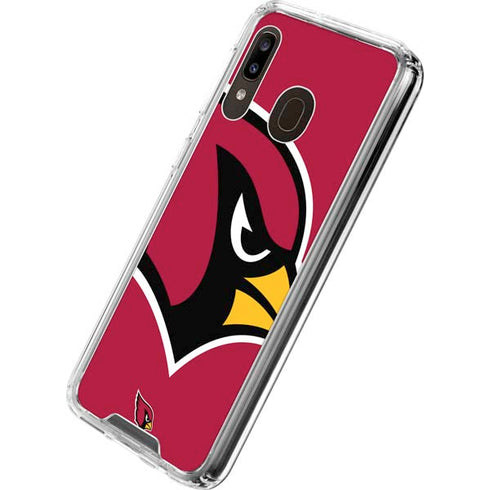 NFL Arizona Cardinals Large Logo Galaxy A30 Clear Case