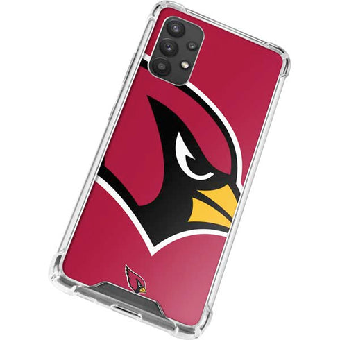 NFL Arizona Cardinals Large Logo Galaxy A32 5G Clear Case