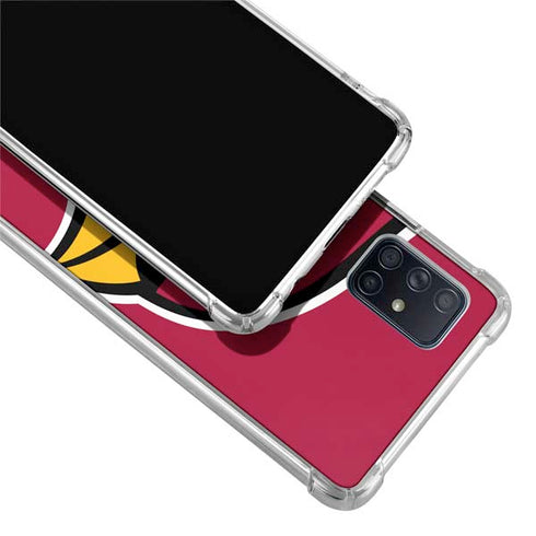 NFL Arizona Cardinals Large Logo Galaxy A51 5G Clear Case