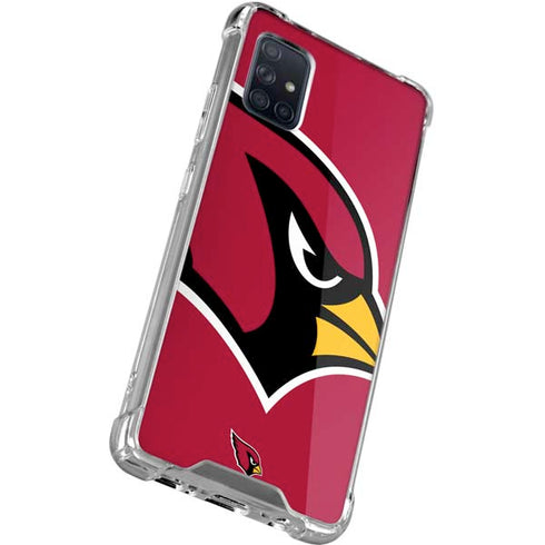 NFL Arizona Cardinals Large Logo Galaxy A51 5G Clear Case