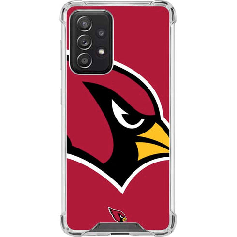 NFL Arizona Cardinals Large Logo Galaxy A52 5G Clear Case