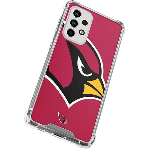NFL Arizona Cardinals Large Logo Galaxy A53 5G Clear Case