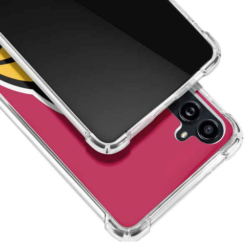 NFL Arizona Cardinals Large Logo Galaxy A54 5G Clear Case