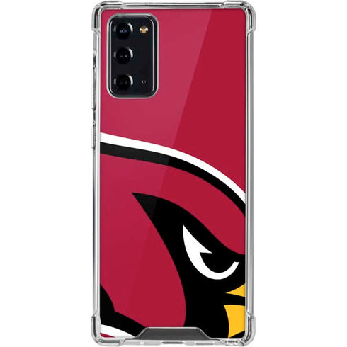 NFL Arizona Cardinals Large Logo Galaxy Note20 5G Clear Case