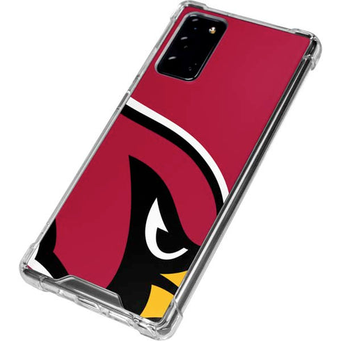 NFL Arizona Cardinals Large Logo Galaxy Note20 5G Clear Case