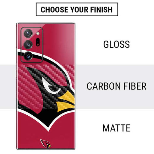 NFL Arizona Cardinals Large Logo Galaxy Note20 Ultra 5G Skin