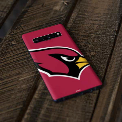 NFL Arizona Cardinals Large Logo Galaxy S10 Skin