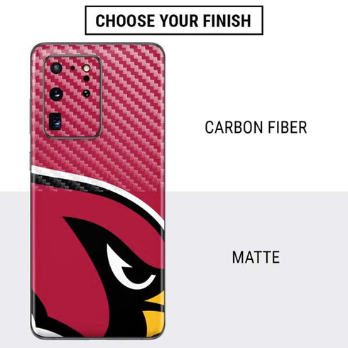 NFL Arizona Cardinals Large Logo Galaxy S20 Ultra 5G Skin