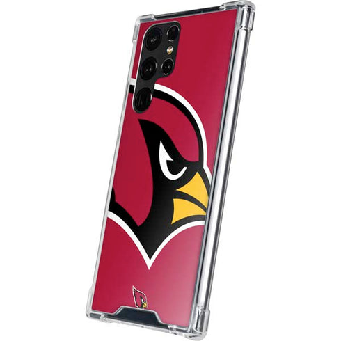 NFL Arizona Cardinals Large Logo Galaxy S22 Ultra Clear Case