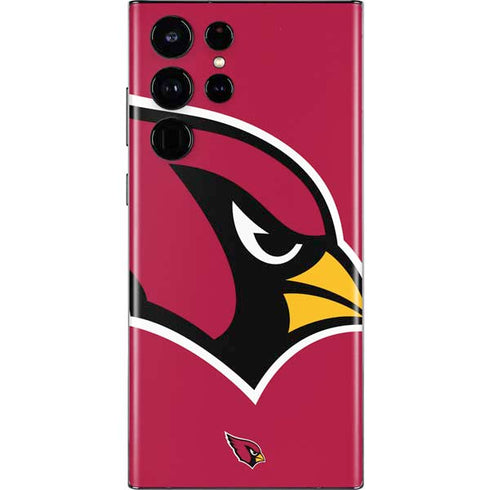 NFL Arizona Cardinals Large Logo Galaxy S22 Ultra Skin