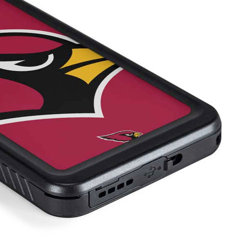 NFL Arizona Cardinals Large Logo Galaxy S23 Plus Waterproof Case