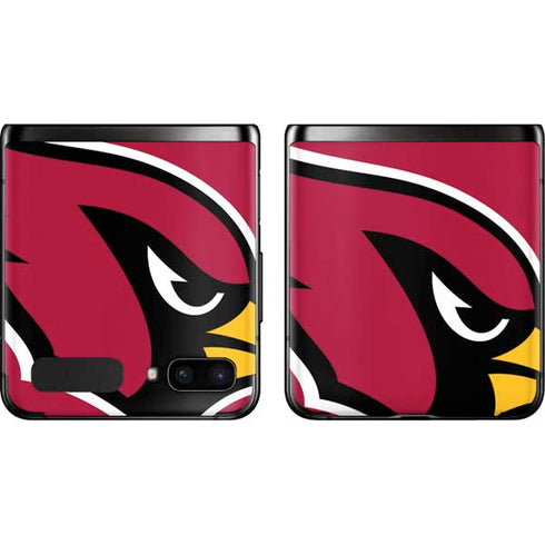 NFL Arizona Cardinals Large Logo Galaxy Z Flip Skin