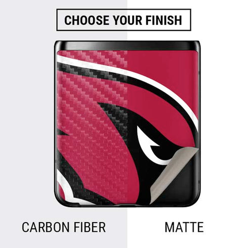 NFL Arizona Cardinals Large Logo Galaxy Z Flip Skin