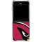 NFL Arizona Cardinals Large Logo Galaxy Z Flip5 5G Clear Case