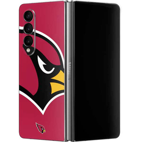 NFL Arizona Cardinals Large Logo Galaxy Z Fold4 5G Skin