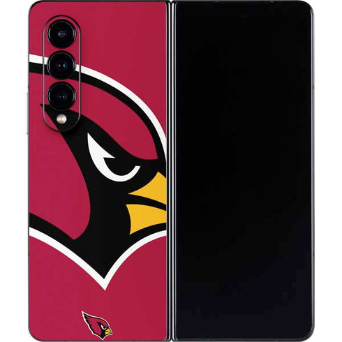 NFL Arizona Cardinals Large Logo Galaxy Z Fold4 5G Skin