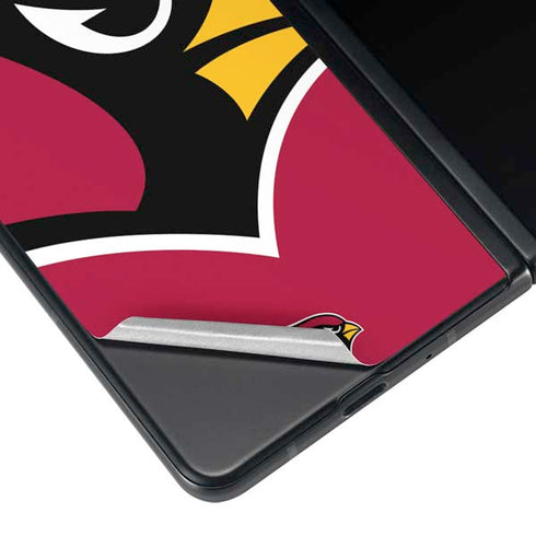 NFL Arizona Cardinals Large Logo Galaxy Z Fold4 5G Skin