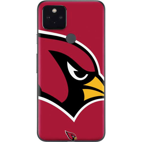 NFL Arizona Cardinals Large Logo Google Pixel 5a Skin