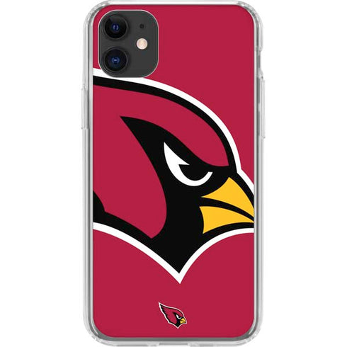 NFL Arizona Cardinals Large Logo iPhone 11 Clear Case