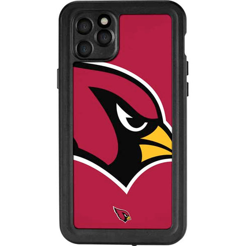 NFL Arizona Cardinals Large Logo iPhone 11 Pro Max Waterproof Case