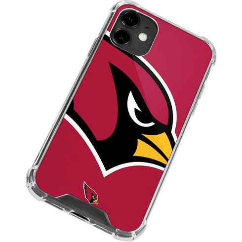 NFL Arizona Cardinals Large Logo iPhone 12 Mini Clear Case