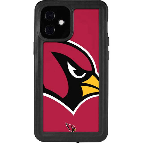 NFL Arizona Cardinals Large Logo iPhone 12 Mini Waterproof Case