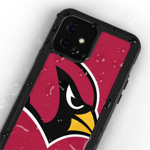 NFL Arizona Cardinals Large Logo iPhone 12 Mini Waterproof Case