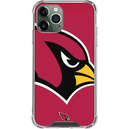 NFL Arizona Cardinals Large Logo iPhone 12 Pro Max Clear Case