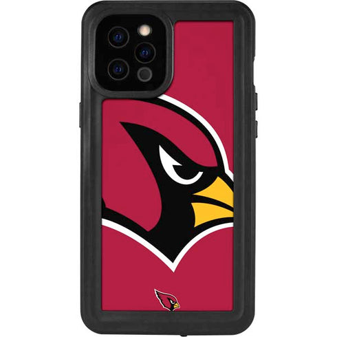 NFL Arizona Cardinals Large Logo iPhone 12 Pro Max Waterproof Case