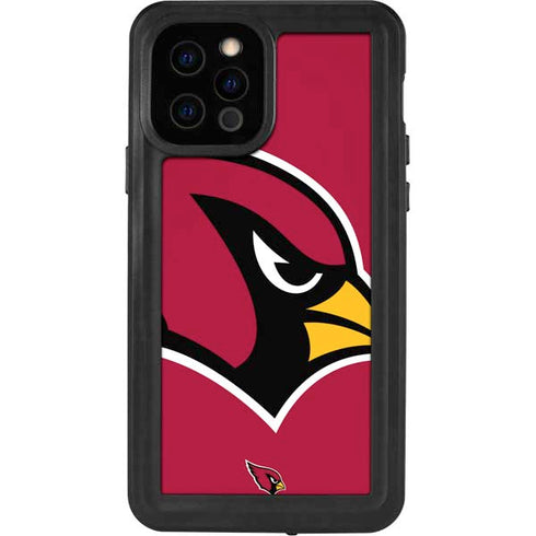 NFL Arizona Cardinals Large Logo iPhone 12 Pro Waterproof Case