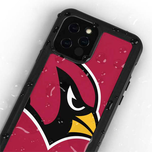 NFL Arizona Cardinals Large Logo iPhone 12 Pro Waterproof Case