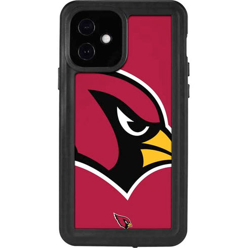 NFL Arizona Cardinals Large Logo iPhone 12 Waterproof Case
