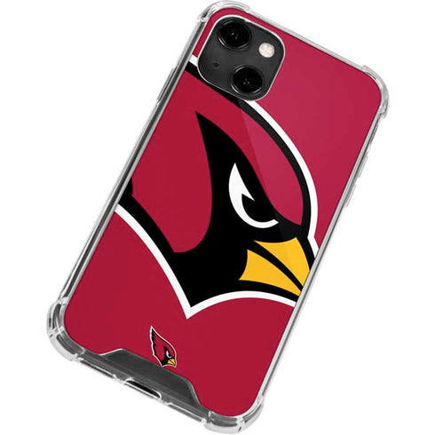 NFL Arizona Cardinals Large Logo iPhone 14 Clear Case