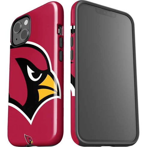 NFL Arizona Cardinals Large Logo iPhone 15 Plus Impact Case