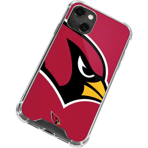 NFL Arizona Cardinals Large Logo iPhone 15 Plus Clear Case