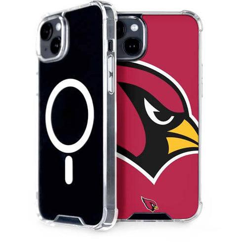 NFL Arizona Cardinals Large Logo iPhone 15 Plus MagSafe Case