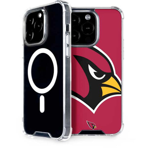 NFL Arizona Cardinals Large Logo iPhone 15 Pro MagSafe Case