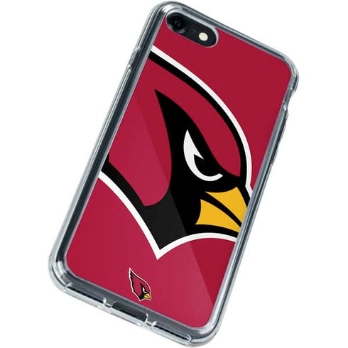 NFL Arizona Cardinals Large Logo iPhone SE (2nd & 3rd Gen) Clear Case