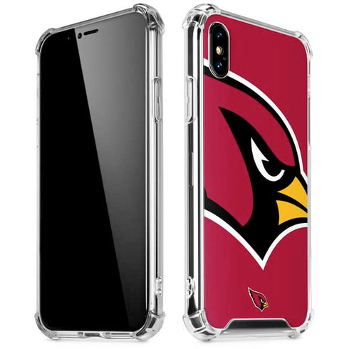 NFL Arizona Cardinals Large Logo iPhone XS Max Clear Case