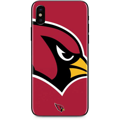 NFL Arizona Cardinals Large Logo iPhone XS Skin
