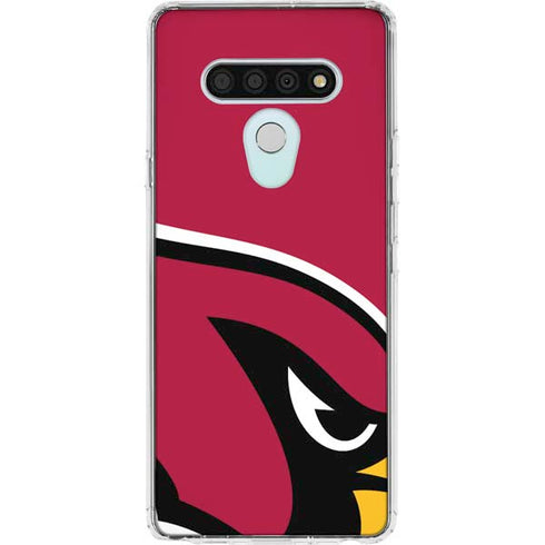 NFL Arizona Cardinals Large Logo LG Stylo 6 Clear Case