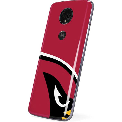NFL Arizona Cardinals Large Logo Moto E5 Plus Skin