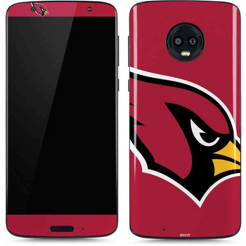 NFL Arizona Cardinals Large Logo Moto G6 Skin