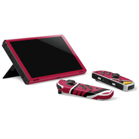 NFL Arizona Cardinals Large Logo Nintendo Switch OLED (2021) Skin