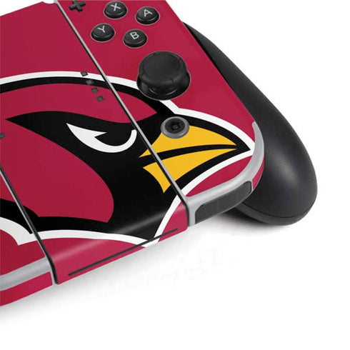 NFL Arizona Cardinals Large Logo Nintendo Switch OLED (2021) Skin