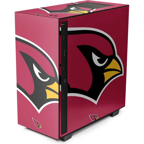 NFL Arizona Cardinals Large Logo NZXT H510 Compact ATX Mid-Tower Case Skin